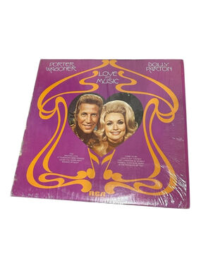 Vintage Porter Wagoner Dolly Parton Vinyl LP Together Always 1972 RCA Country